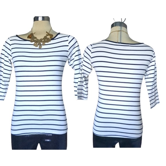 21 White Stripped and Black 3/4 Top Size SP. - Picture 8 of 14